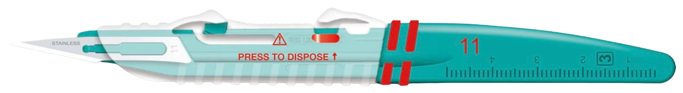 Retractable Safety Scalpel